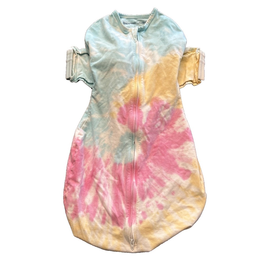 Snoo Happiest Baby Swaddle Size Large Tie Dye 4-6 Months 18-26 Lbs Sleepsack